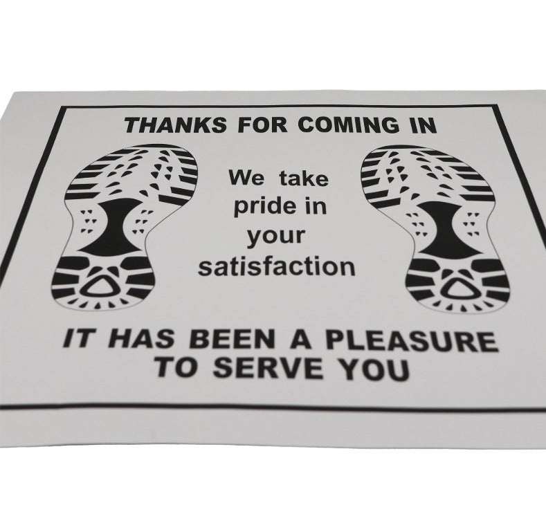 PAPER FLOOR MATS