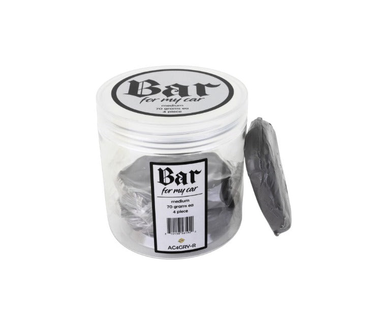 GREY- MEDIUM GRADE CLAY BAR IN THE JAR