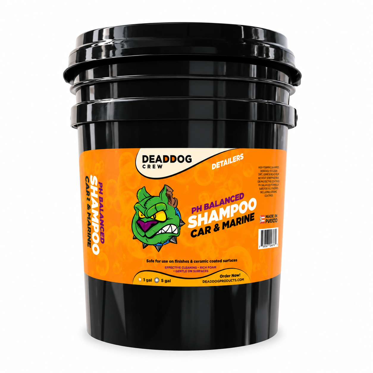 DEAD DOG CREW PH BALANCE SHAMPOO CAR & MARINE