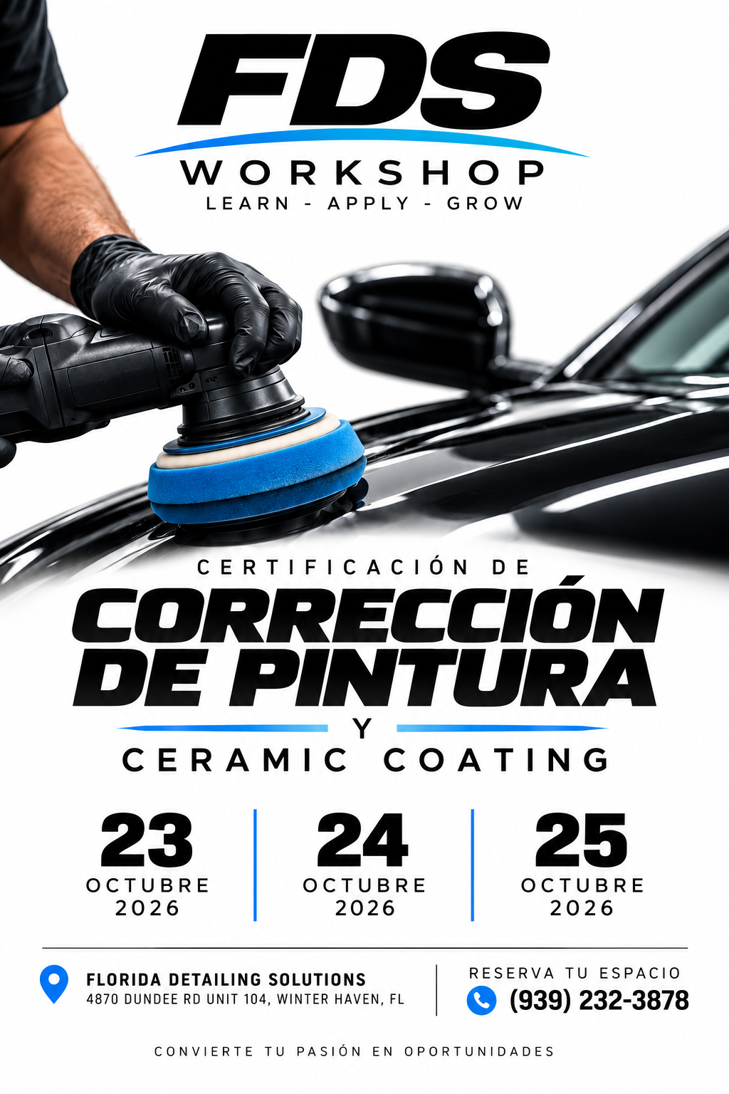 CERAMIC COATING TRAINING | 3 DAYS