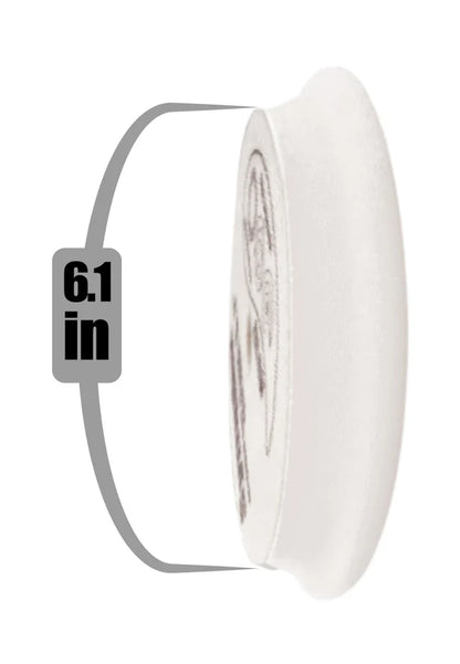 SYMPLEX 6" WHITE PAD FINISHING FOAM