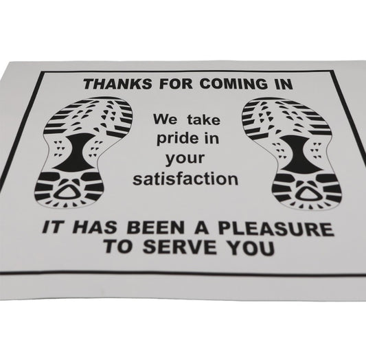 PAPER FLOOR MATS