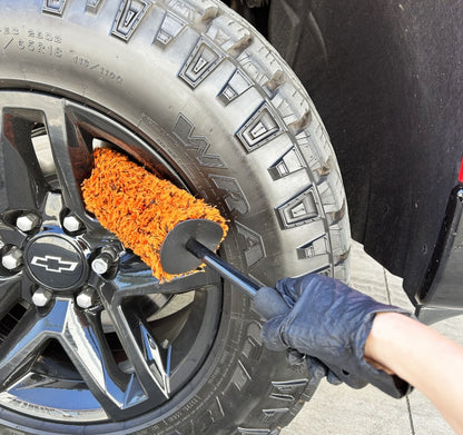 BENGAL BRUSH MICROFIBER WHEEL CLEANING