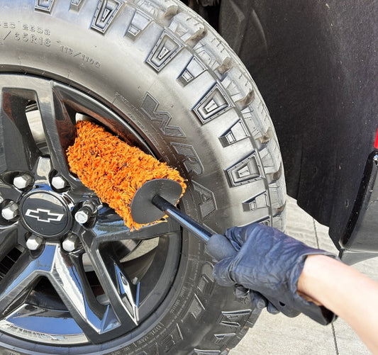 BENGAL BRUSH MICROFIBER WHEEL CLEANING