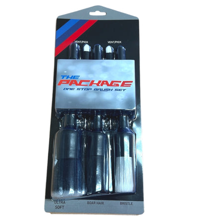 THE  PACKAGE DETAILING BRUSH SET